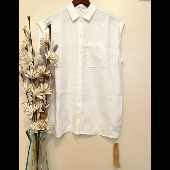 Reformation maira linen top new with tag - Picture 8 of 13